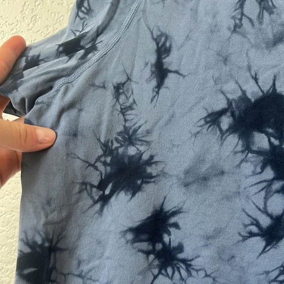 Zella Men’s Athletic Short Sleeve T Shirt Tie Dye Blue Size XXL - Picture 9 of 10